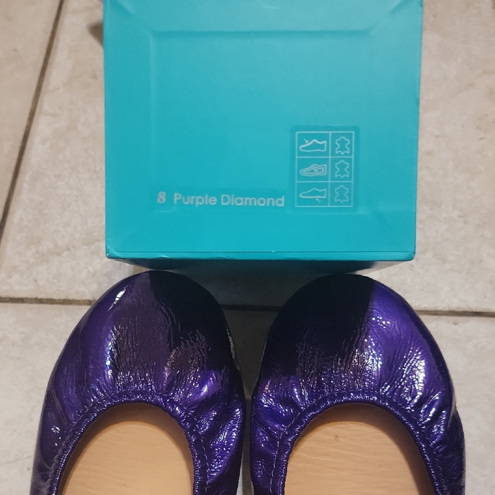 Tieks Purple Diamond NIB 8 - Picture 6 of 6